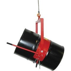 Wesco Industrial Products - 800 Lb Load Capacity, 55 Gal Drum Lifter - 8-1/2" Wide x 36" High, Steel Wheels - Strong Tooling