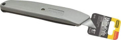 Stanley - Retractable Utility Knife - 2-7/16" Blade, Grey Zinc/Plastic Handle, 1 Blade Included - Strong Tooling