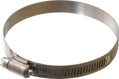 IDEAL TRIDON - SAE Size 56, 3-1/16 to 4" Diam, Stainless Steel Shielded Worm Drive Clamp - Material Grade 201, Series 613 - Strong Tooling