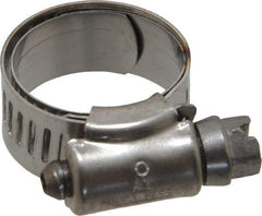 IDEAL TRIDON - SAE Size 8, 5/8 to 1" Diam, Stainless Steel Shielded Worm Drive Clamp - Material Grade 301, Series 615 - Strong Tooling