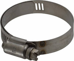 IDEAL TRIDON - SAE Size 28, 1-5/16 to 2-1/4" Diam, Stainless Steel Shielded Worm Drive Clamp - Material Grade 301, Series 615 - Strong Tooling