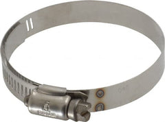 IDEAL TRIDON - SAE Size 40, 2-1/16 to 3" Diam, Stainless Steel Shielded Worm Drive Clamp - Material Grade 301, Series 615 - Strong Tooling