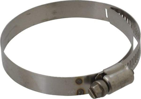 IDEAL TRIDON - SAE Size 44, 2-5/16 to 3-1/4" Diam, Stainless Steel Shielded Worm Drive Clamp - Material Grade 301, Series 615 - Strong Tooling