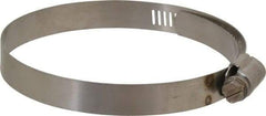 IDEAL TRIDON - SAE Size 52, 2-13/16 to 3-3/4" Diam, Stainless Steel Shielded Worm Drive Clamp - Material Grade 301, Series 615 - Strong Tooling