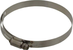 IDEAL TRIDON - SAE Size 60, 3-9/16 to 4-1/4" Diam, Stainless Steel Shielded Worm Drive Clamp - Material Grade 301, Series 615 - Strong Tooling