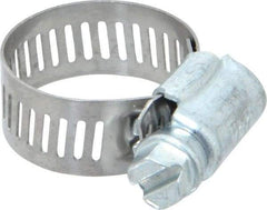 IDEAL TRIDON - SAE Size 10, 9/16 to 1-1/16" Diam, Carbon Steel Worm Drive Clamp - 1/2" Wide, Series 600 - Strong Tooling