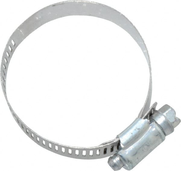 IDEAL TRIDON - SAE Size 28, 1-5/16 to 2-1/4" Diam, Carbon Steel Worm Drive Clamp - 1/2" Wide, Series 600 - Strong Tooling