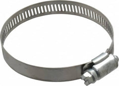 IDEAL TRIDON - SAE Size 40, 2-1/16 to 3" Diam, Carbon Steel Worm Drive Clamp - 1/2" Wide, Series 600 - Strong Tooling