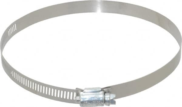 IDEAL TRIDON - SAE Size 88, 4-1/16 to 6" Diam, Carbon Steel Worm Drive Clamp - 1/2" Wide, Series 600 - Strong Tooling