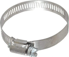 IDEAL TRIDON - SAE Size 36, 1-13/16 to 2-3/4" Diam, Stainless Steel Worm Drive Clamp - 1/2" Wide, Material Grade 201, Series 611 - Strong Tooling