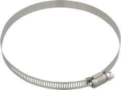 IDEAL TRIDON - SAE Size 88, 4-1/16 to 6" Diam, Stainless Steel Worm Drive Clamp - 1/2" Wide, Material Grade 201, Series 611 - Strong Tooling