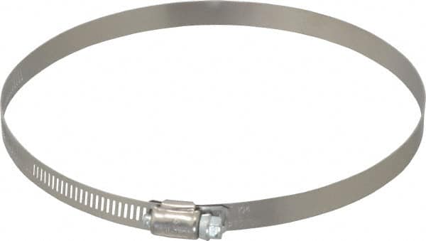 IDEAL TRIDON - SAE Size 104, 5 to 7" Diam, Stainless Steel Worm Drive Clamp - 1/2" Wide, Material Grade 201, Series 611 - Strong Tooling