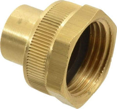 Dixon Valve & Coupling - 1/4 NPTF & 3/4 NH Garden Hose Fitting - Brass, Female Hose to Female Pipe Connector - Strong Tooling