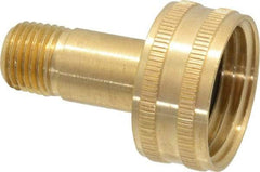 Cerro - 1/4 MPT & 3/4 FGHT Garden Hose Fitting - Brass, Female Hose to Male Pipe Swivel Connector - Strong Tooling