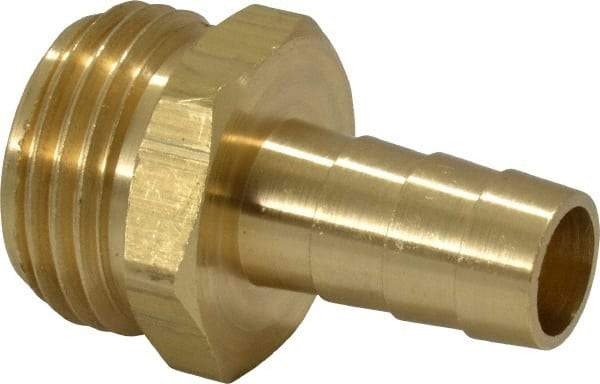 Dixon Valve & Coupling - 3/4 NH Garden Hose Fitting - Brass, Short Shank Male Connector - Strong Tooling