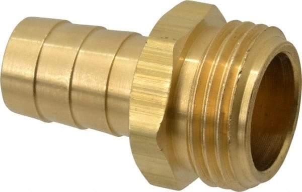 Dixon Valve & Coupling - 3/4 NH Garden Hose Fitting - Brass, Short Shank Male/Female Set Connector - Strong Tooling