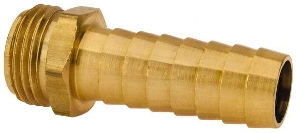 Dixon Valve & Coupling - 3/4 NH Garden Hose Fitting - Brass, Long Shank Male Connector - Strong Tooling