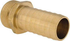 Dixon Valve & Coupling - 1 NH Garden Hose Fitting - Brass, Long Shank Male Connector - Strong Tooling