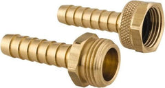 Dixon Valve & Coupling - 3/4 NH Garden Hose Fitting - Brass, Long Shank Male/Female Set Connector - Strong Tooling