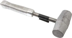 American Hammer - 7 Lb Head 2" Face Lead Alloy Nonmarring Lead Hammer - 13-1/2" OAL, Aluminum Handle - Strong Tooling