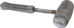 American Hammer - 10 Lb Head 2-1/2" Face Lead Alloy Nonmarring Lead Hammer - 13-1/2" OAL, Aluminum Handle - Strong Tooling