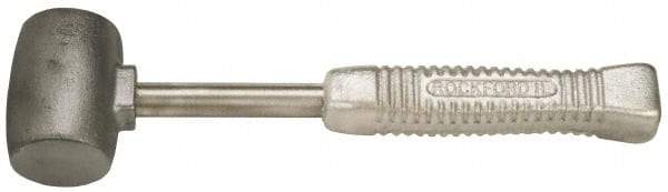 American Hammer - 5 Lb Head 2" Face Zinc Aluminum Alloy Nonmarring Hammer - 13-1/2" OAL - Strong Tooling