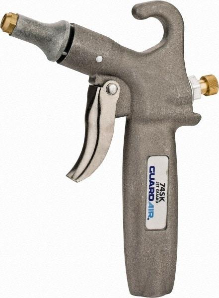 Guardair - 120 Max psi Standard Safety Pistol Grip Blow Gun - 1/4 NPT, Aluminum - Strong Tooling