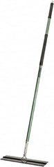 Ability One - 55" Long x 6" Wide Microfiber Dust Flat Mop - Hook & Loop, Green, Looped Head, Launderable - Strong Tooling