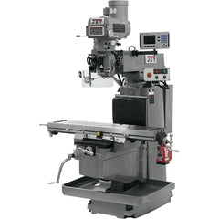 Jet - 54" Long x 12" Wide, 3 Phase Acu-Rite 200S CNC Milling Machine - Variable Speed Pulley Control, NT40 Taper, 5 hp - Strong Tooling