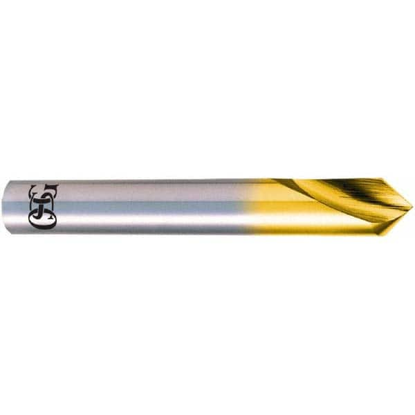 OSG - 4mm Body Diam, 120°, 54mm OAL, High Speed Steel Spotting Drill - Strong Tooling