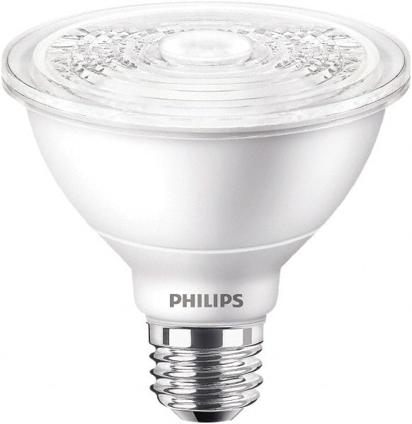 LED Lamp: Flood & Spot Style, 12 Watts, PAR30S, Medium Screw Base 120V, 4,000 ° K, 900 Lumens, Dimmable, 40,000 hr Avg Life