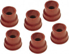 lumax - Grease Fitting Cap - Red, 5 Pieces - Strong Tooling