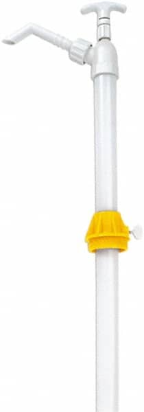 lumax - Oil Lubrication 0.06 Gal/Turn Flow Polypropylene Lever Hand Pump - For 15 to 55 Gal Container - Strong Tooling