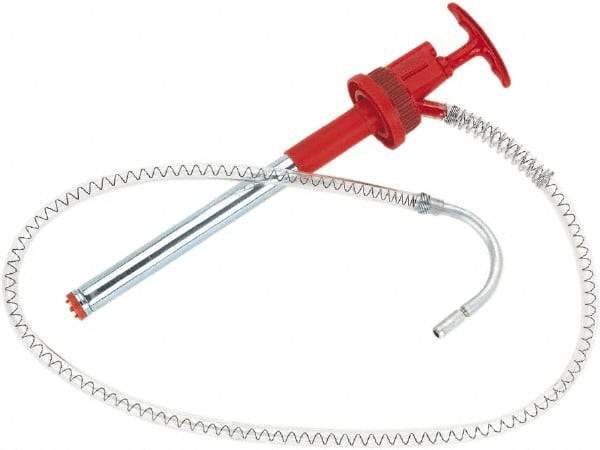 lumax - Oil Lubrication 0.02 Gal/Turn Flow Plastic Lever Hand Pump - For 5 Gal Container - Strong Tooling