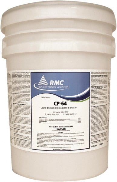 All-Purpose Cleaner: 5 gal Bucket, Disinfectant Liquid, Lemon Scent