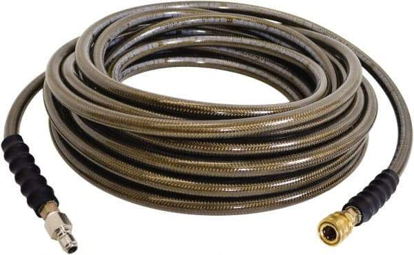 Simpson - 4,500 Max psi 2 Piece Pressure Washer Hose - 200' Long, Polyurethane, 3/8 NPT, Female & Male - Strong Tooling