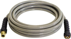 Simpson - 3,700 Max psi Fixed Pressure Washer Hose - 50' Long, Polyurethane, Female - Strong Tooling