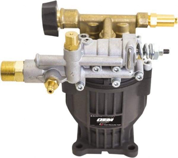 Simpson - 3,100 Max psi Fixed Pressure Washer Pump Kit - 7" Long, Metal, GHT, Male - Strong Tooling