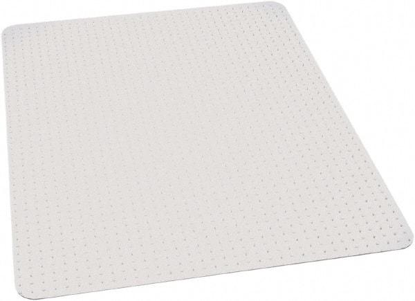 Ability One - 60" Long x 46" Wide, Chair Mat - Rectangular, Beveled Edge Style - Strong Tooling