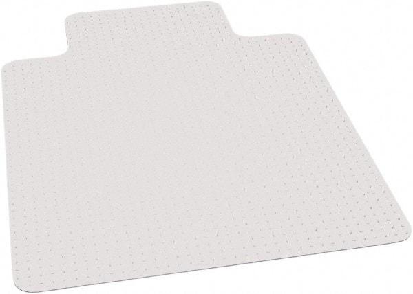 Ability One - 53" Long x 45" Wide, Chair Mat - Rectangular, Beveled Edge Style - Strong Tooling