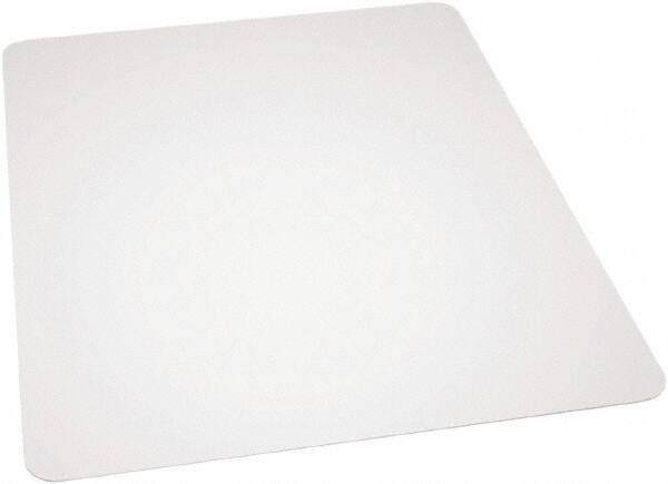 Ability One - 60" Long x 46" Wide, Chair Mat - Rectangular, Beveled Edge Style - Strong Tooling