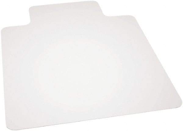 Ability One - 53" Long x 45" Wide, Chair Mat - Rectangular, Beveled Edge Style - Strong Tooling