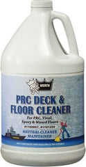 Werth Sanitary Supply - 1 Gal Plastic Bottle Floor Cleaner - Use on All Types of Flooring - Strong Tooling