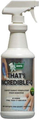 Werth Sanitary Supply - 1 Qt Plastic Bottle Carpet Cleaner - Coconut Breeze Scent, Use on Carpet Cleaning - Strong Tooling