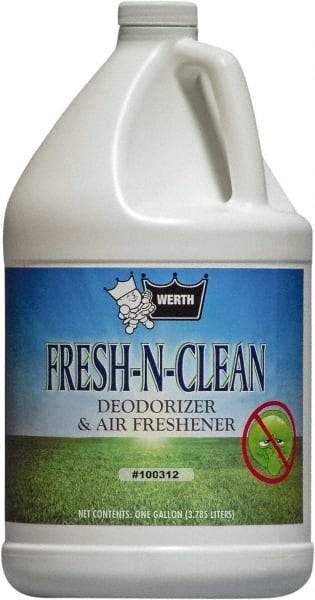 Werth Sanitary Supply - 1 Gal Bottle Odor Neutralizer - Liquid, Fresh Scent, Concentrated, Environmentally Safe - Strong Tooling