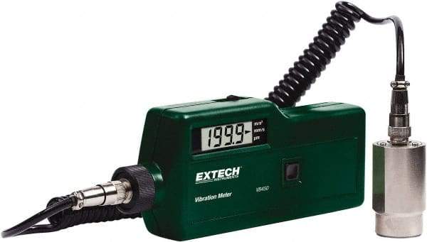 Extech - Vibration Meters Meter Type: Vibration Meter Vibration Measurement Range: 10Hz to 1500Hz - Strong Tooling