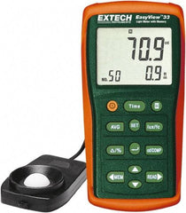 Extech - Light Meters Compatible Lighting: Fluorescent; Sodium; Mercury; Tungsten; Daylight Maximum Measurement (Lux): 1,000 - Strong Tooling