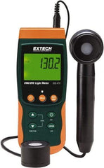 Extech - Light Meters Compatible Lighting: UVA; UVC Maximum Measurement (UV): 20mW/cm2 - Strong Tooling