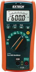 Extech - EX363, CAT IV, 1,000 VAC/VDC, Digital True RMS Multimeter - 40 mOhm, Measures Voltage, Capacitance, Frequency, Resistance - Strong Tooling