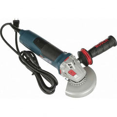 Bosch - 5" Wheel Diam, 11,500 RPM, Corded Angle & Disc Grinder - 5/8-11 Spindle, 120 Volts, 13 Amps - Strong Tooling